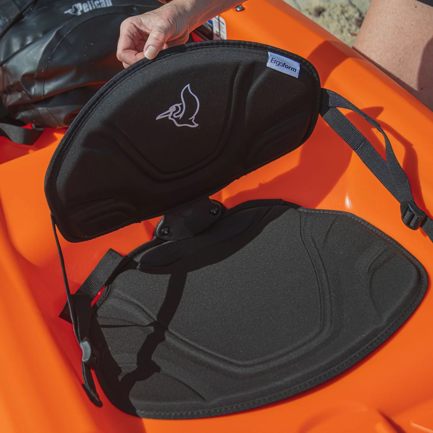 Ergoform™ Backrest Only - Black & White 6 Ergoform™ Backrest Only - Black & White - Image 4